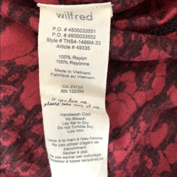 Aritzia. Wilfred T-shirt. XXS - Picture 4 of 4